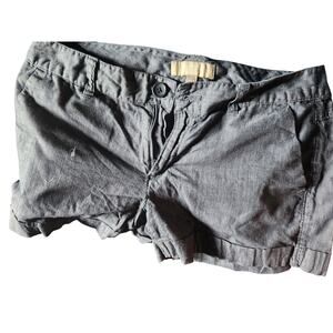 Banana Republic Womens light weight Casual Gray Shorts sz 6 comfy